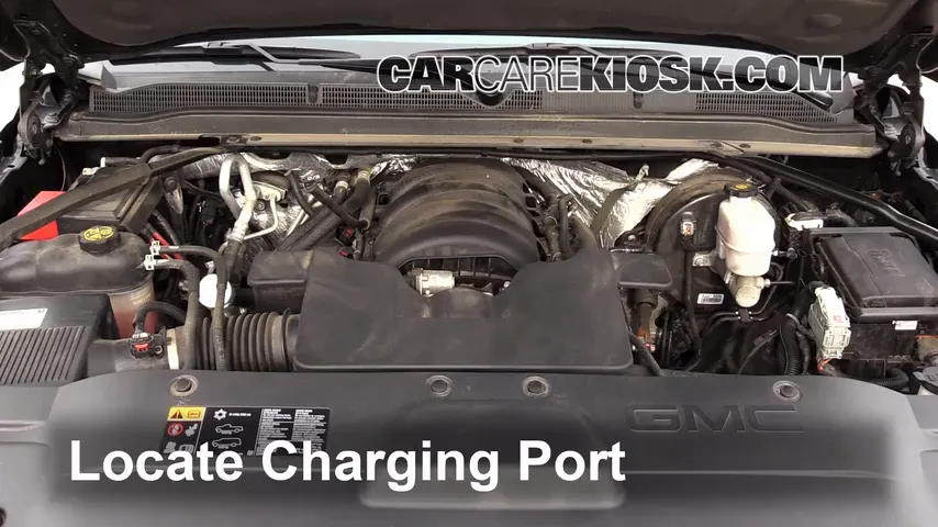 2015 GMC Yukon XL SLT 5.3L V8 FlexFuel Air Conditioner Recharge Freon